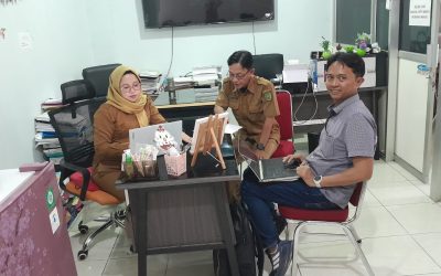 Dinas PUPR Natuna Terima Konsultasi Diskominfo dan PT Tower Bersama Terkait PBG Menara Telekomunikasi